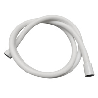 Душевой шланг ABBER AF0021W 150 см, белый - Gidratop.ru изображение