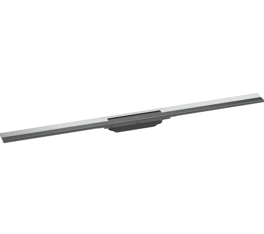 Решетка для дренажного канала Hansgrohe RainDrain Flex, 100 см, хром, 56046000 - Gidratop.ru изображение