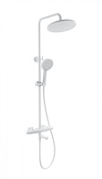 Душевая система с термостатом WONZON & WOGHAND NEO, Белый матовый (WW-B3046-A1-MW) - Gidratop.ru изображение