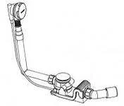 Слив-перелив Kaldewei мод. 4007 6876.7003.0000, для Centro Duo и Ellipso Duo - Gidratop.ru изображение