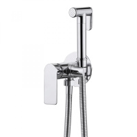 Смеситель ABBER Weiss Insel AF8025 с гигиеническим душем, хром - Gidratop.ru изображение