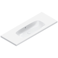 Catalano Alvea Раковина 120*46 подвесная или на мебель, цвет белый глянцевый