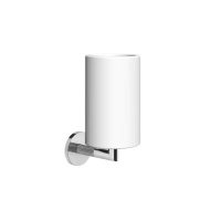 Gessi Ingranaggio стакан настенный белый, цвет: хром