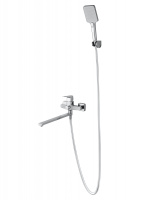 Смеситель для ванны WONZON & WOGHAND FLEX, Хром (WW-639906-CR) - Gidratop.ru изображение