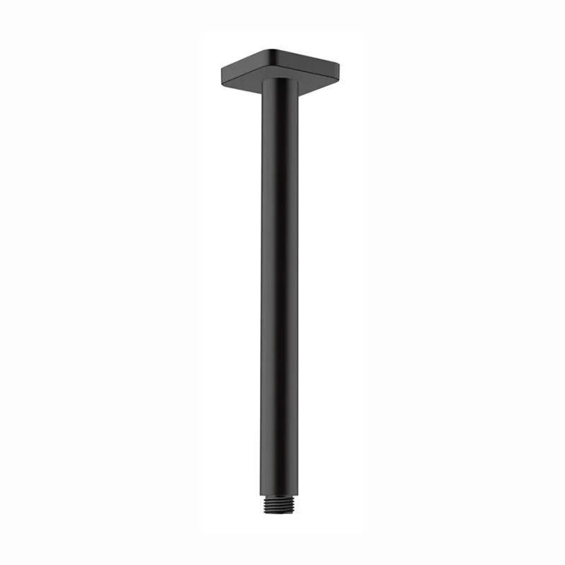 Держатель верхнего душа Hansgrohe Vernis Shape 26407670, 30 см, матовый черный - Gidratop.ru изображение