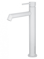 Смеситель для раковины высокий WONZON & WOGHAND, Белый матовый (WW-H1064-MW) - Gidratop.ru изображение