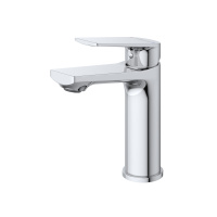 COMFORT-LS-01-W0 Смеситель для раковины однорычажный, без донного клапана, хром - Gidratop.ru изображение