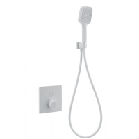 Смеситель для душа с термостатом встраиваемый WONZON & WOGHAND, Белый матовый (WW-D1017-B-MW) - Gidratop.ru изображение