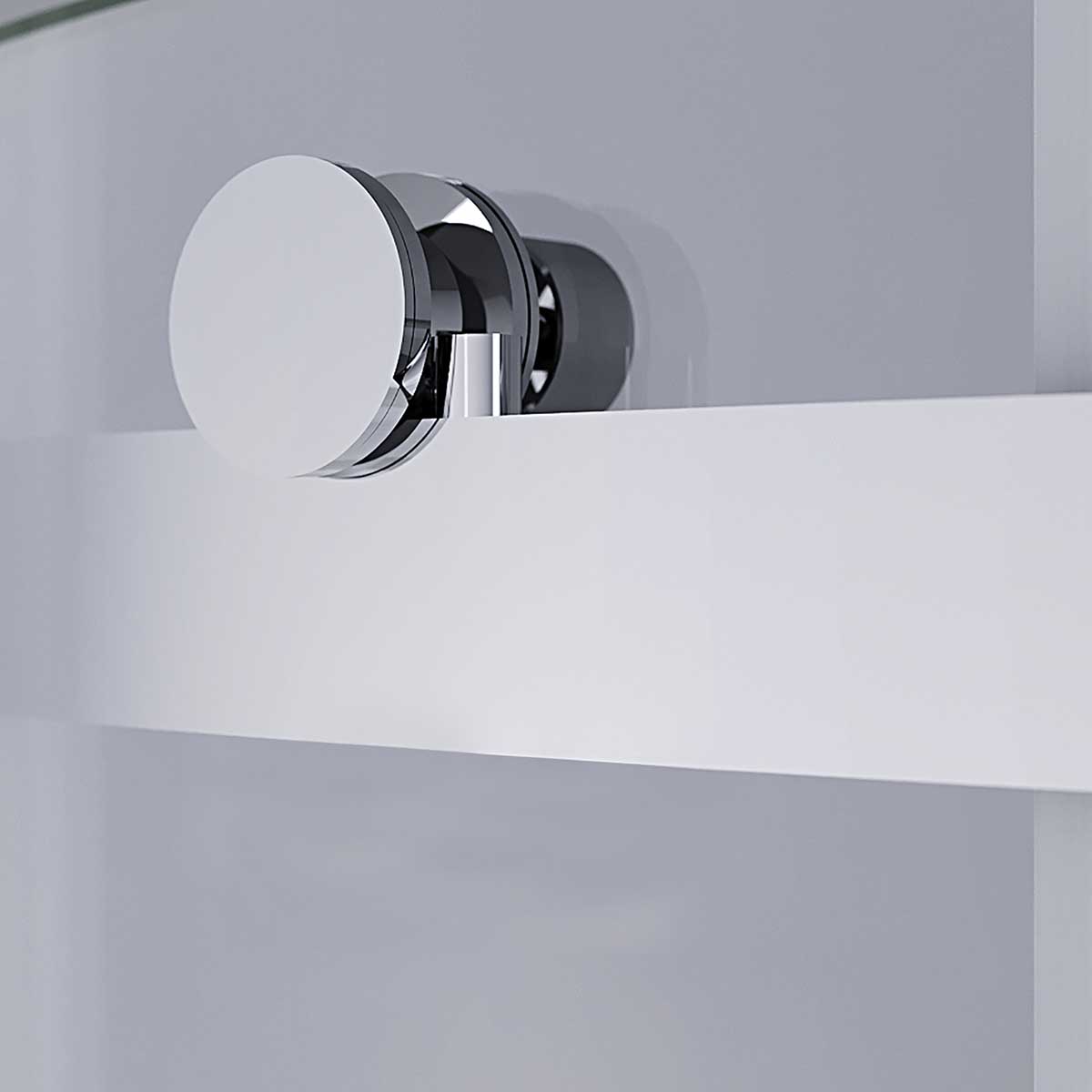 Душевая дверь Como-N VDS-4CN140CL, 1400, хром, стекло прозрачное - Gidratop.ru изображение