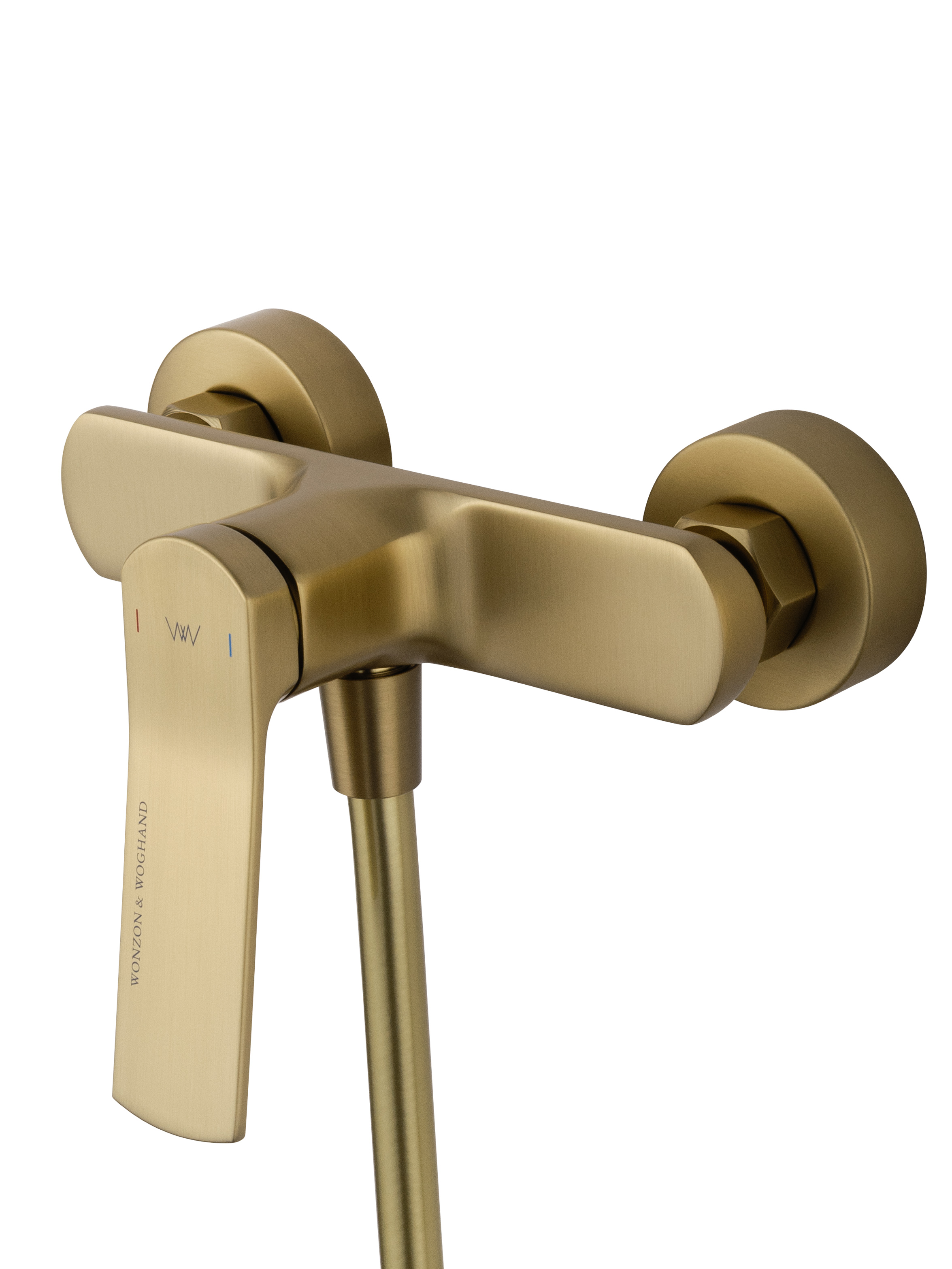 Смеситель для душа WONZON & WOGHAND, Брашированное золото (WW-B2585-BG) - Gidratop.ru изображение