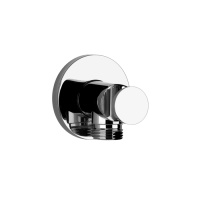 Gessi Emporio shower держатель для душевой лейки с выводом воды, цвет: Chrome - Gidratop.ru изображение