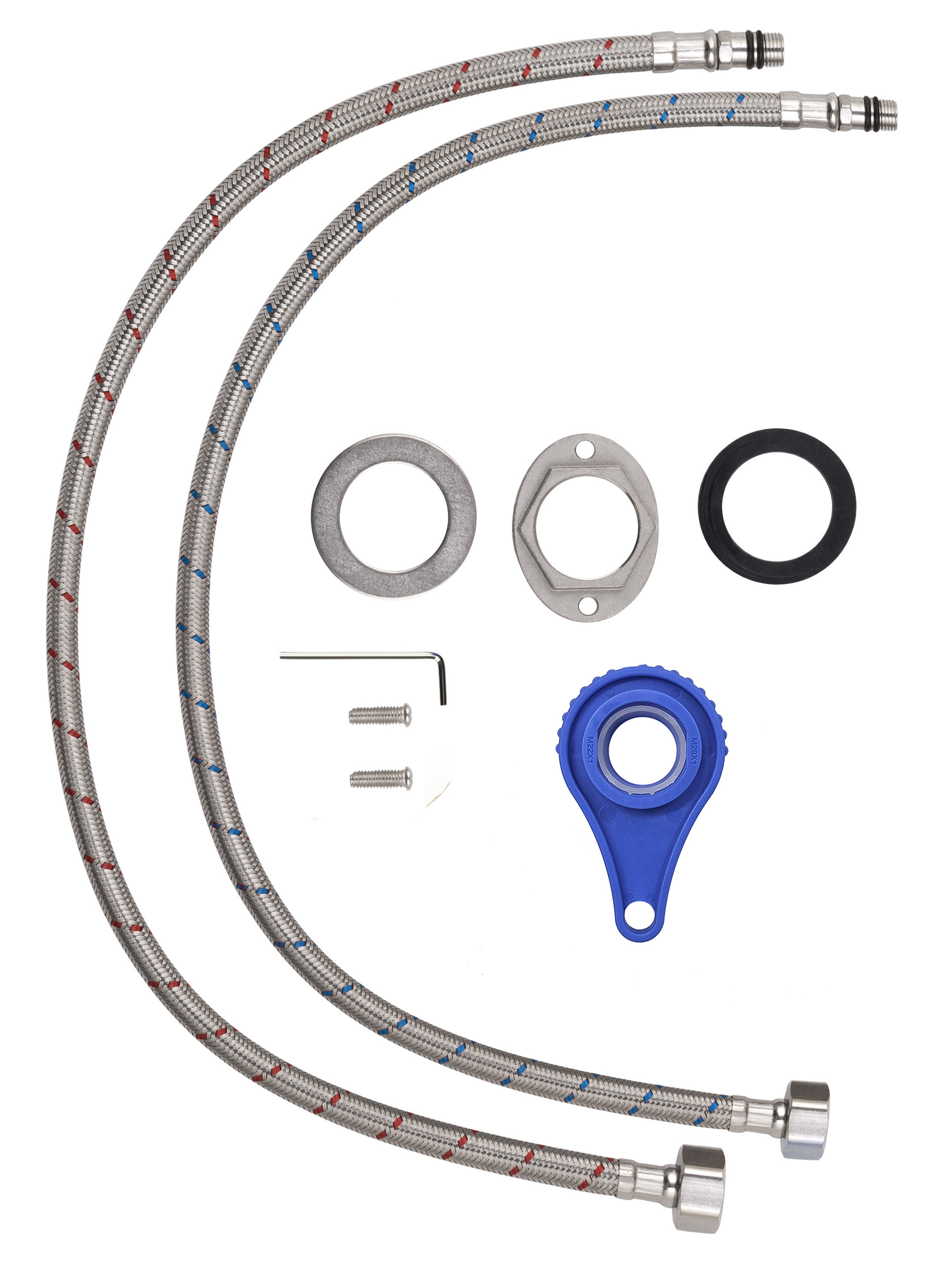 Смеситель для биде WONZON & WOGHAND FLEX, Черный матовый (WW-88016072-MB) - Gidratop.ru изображение