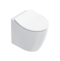 Catalano Italy Унитаз напольный 52*37, безободковый, цвет белый глянцевый - Gidratop.ru изображение