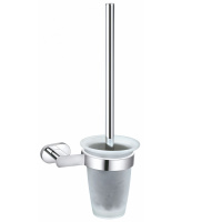 Туалетный ершик в комплекте WONZON & WOGHAND FIRST, Хром (WW-8429) - Gidratop.ru изображение