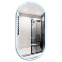 Зеркало ABBER See AG6113SMult с подсветкой, сенсорный выключатель, диммер - Gidratop.ru изображение