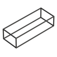 CADRO металлический одноярусный сварной каркас под раковину, подвесной, 1200х460х300, CADRO-120/46/30-1C-SO-MET-ST - Gidratop.ru изображение