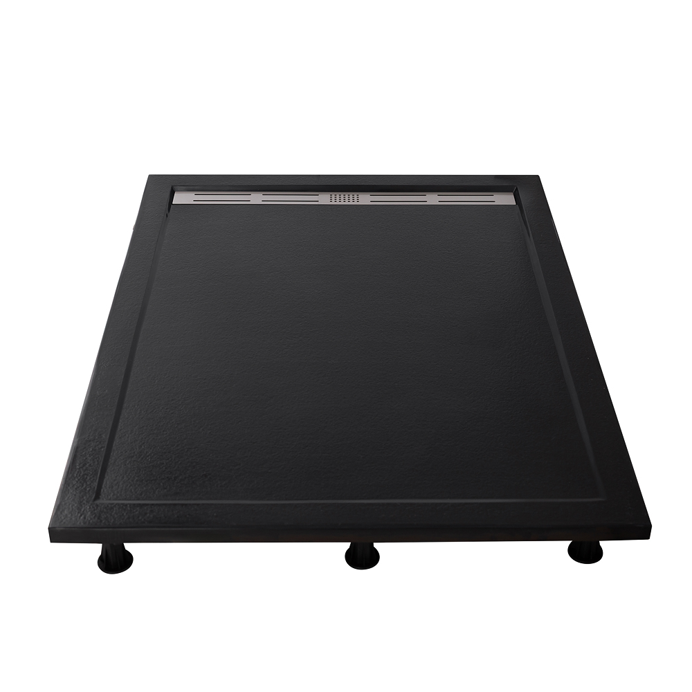 Поддон из искусственного мрамора CEZARES TRAY-AS-AH-120/90-30-NERO - Gidratop.ru изображение