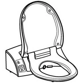 Электронная крышка-биде Geberit AquaClean 146.110.11.2 5000 plus - Gidratop.ru изображение