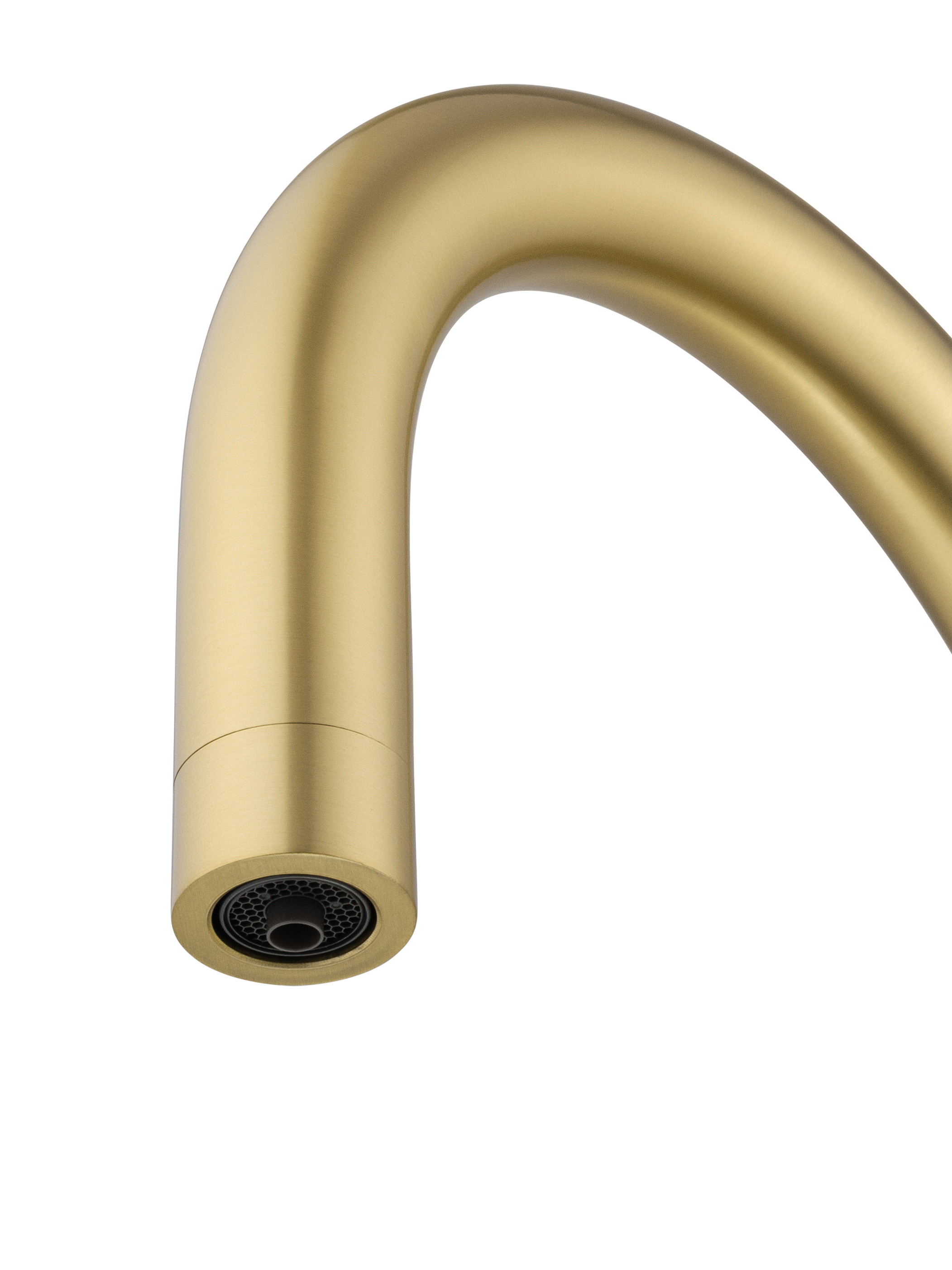 Смеситель для кухни c подключением фильтра WONZON & WOGHAND, Брашированное золото (WW-3211-BG) - Gidratop.ru изображение