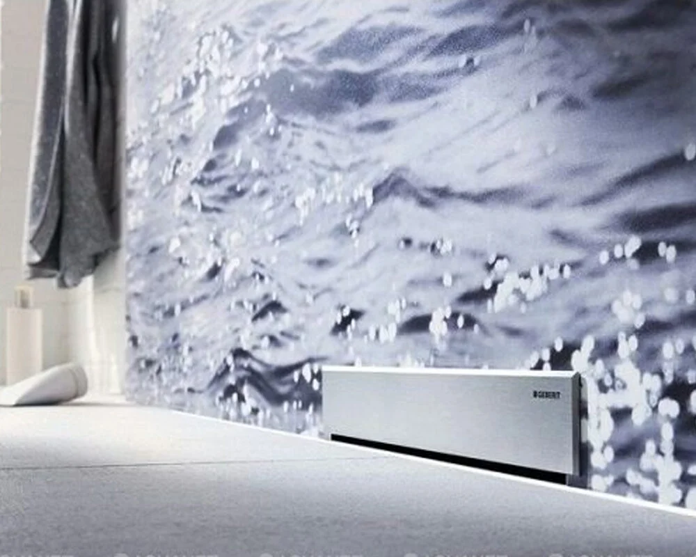 Декоративный элемент для душевого трапа Geberit 154.336.FW.1, ширина 32 см, нержавеющая сталь - Gidratop.ru изображение