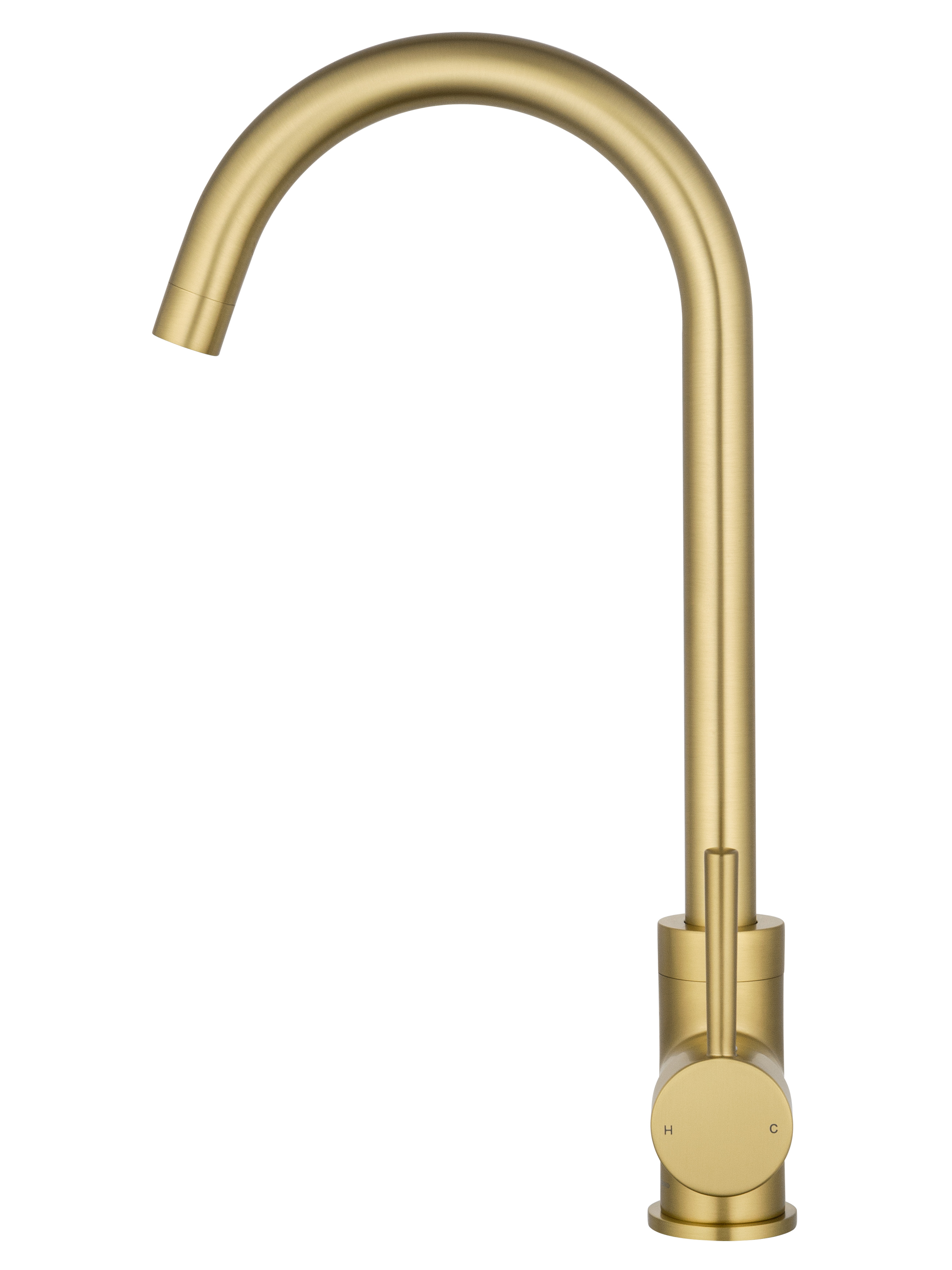 Смеситель для кухни WONZON & WOGHAND, Брашированное золото (WW-A21102-BG) - Gidratop.ru изображение