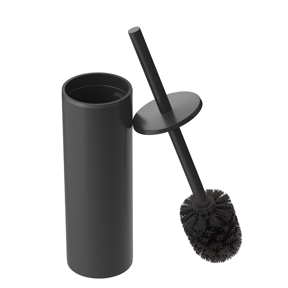 RELAX-TBS-M-NOP Ёршик для унитаза, подвесной, исполнение черный матовый - Gidratop.ru изображение