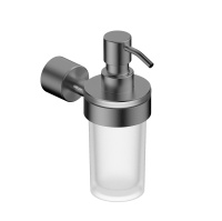 Диспенсер с держателем ABBER Osten 316 AA185A9BGG оружейная сталь брашированная - Gidratop.ru изображение