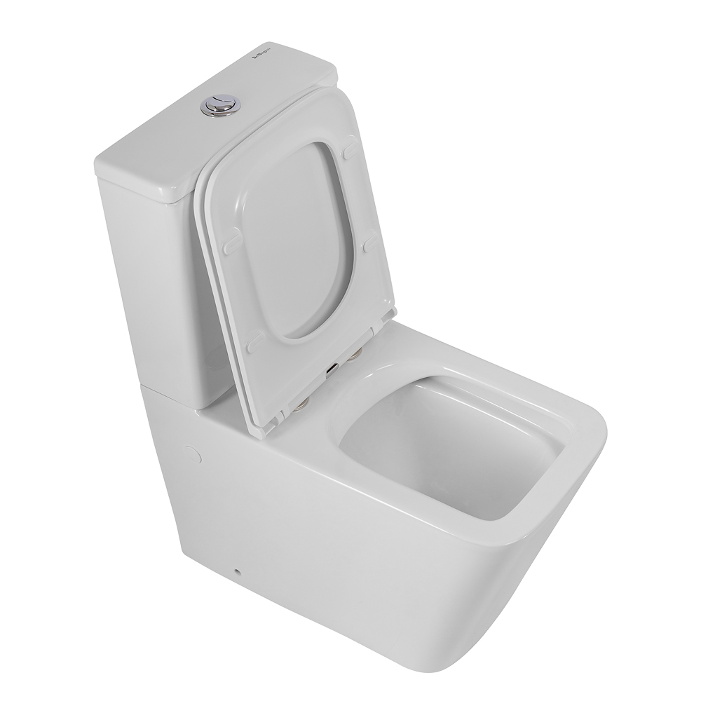 Унитаз-компакт безободковый BelBagno ARDENTE-R BB02093CPR/SC/BB02093T - Gidratop.ru изображение