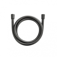 Шланг для душа в силиконовой оплётке 1500 мм WONZON & WOGHAND, Темный графит (WW-88RG01-1500-BGM) - Gidratop.ru изображение