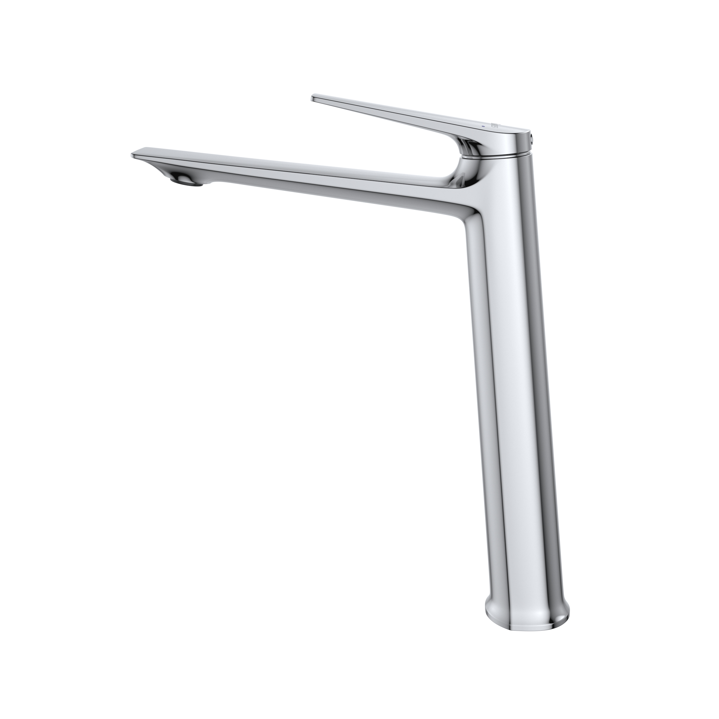 LINER-LC-01-W0 Смеситель для накладной раковины однорычажный, без донного клапана, исполнение хром - Gidratop.ru изображение