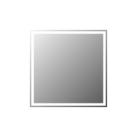 Зеркало с встроенным светильником и кнопочным выключателем SPC-GRT-600-600-LED-BTN, 12W, 220-240V, 600x30x600