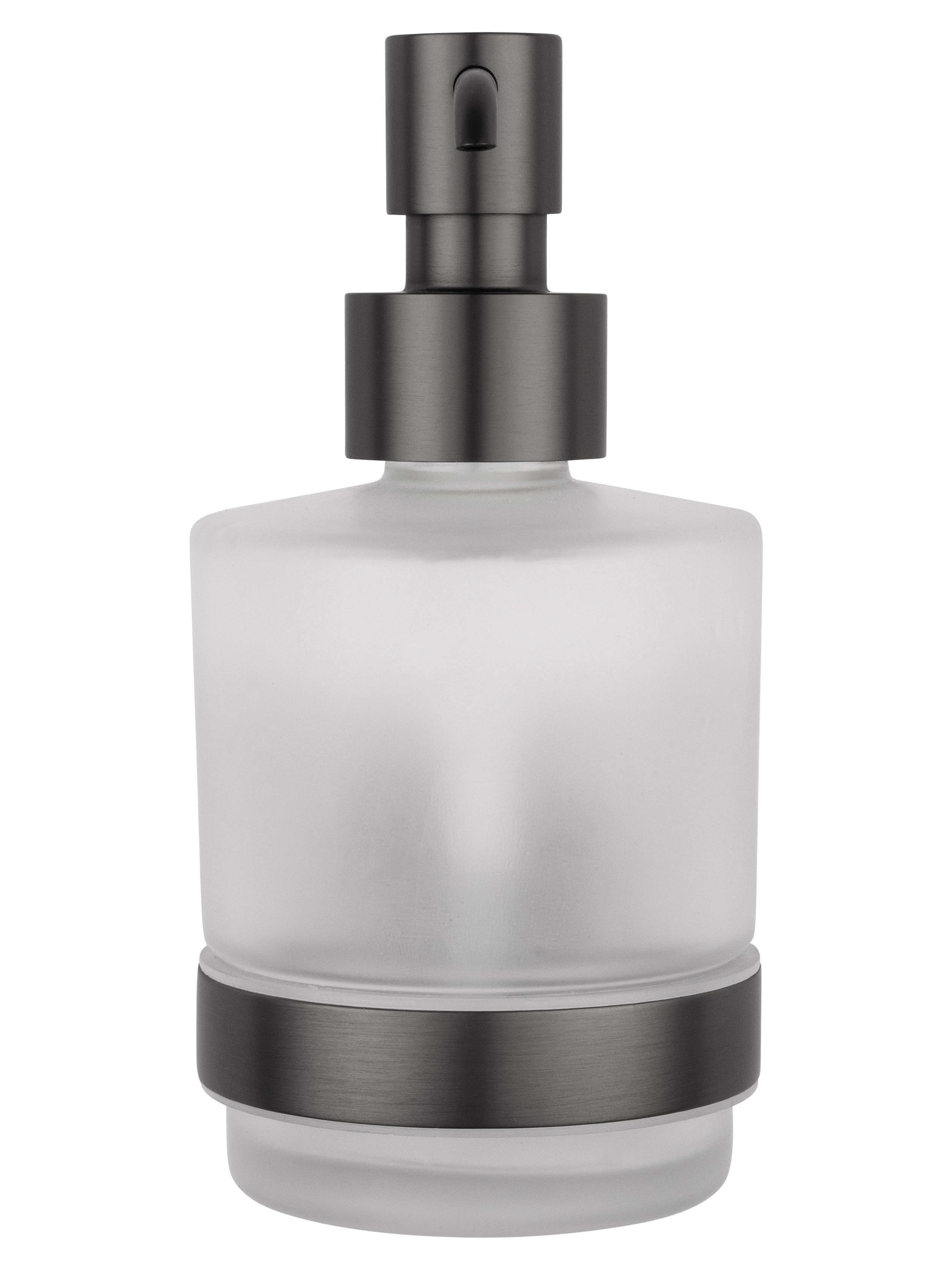 Дозатор мыла WONZON & WOGHAND GRAFFITY, Темный графит (WW-9333-BGM) - Gidratop.ru изображение