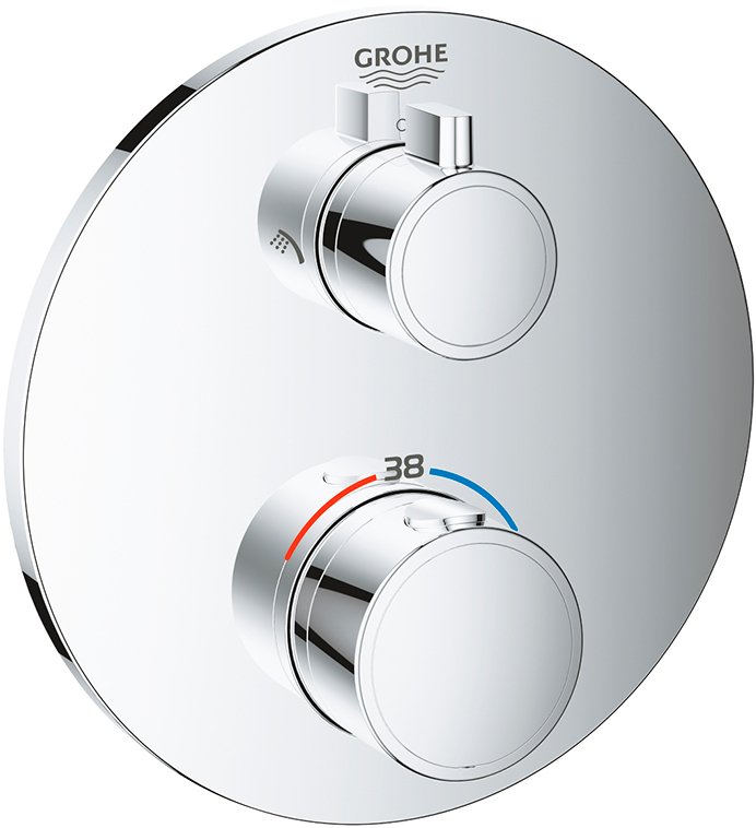 Термостат для ванны с душем Grohe Grohtherm 24076000