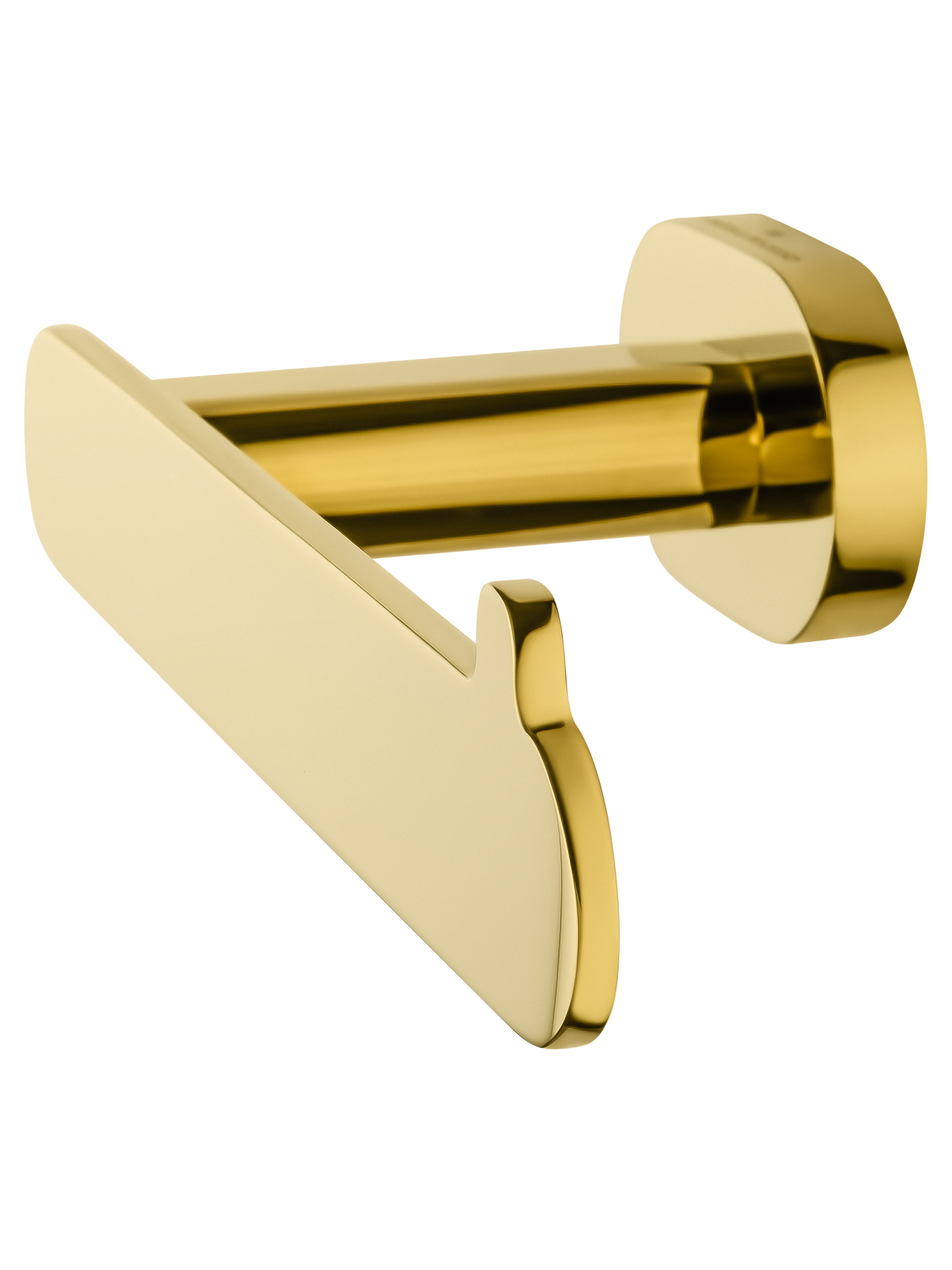 Держатель для туалетной бумаги без крышки WONZON & WOGHAND FIRST, Глянцевое золото (WW-8416-LG) - Gidratop.ru изображение