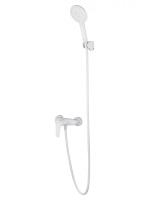 Смеситель для душа WONZON & WOGHAND ALFA, Белый матовый (WW-AE3102-MW)