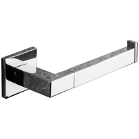 Colombo Basic Q Держатель туалетной бумаги 17.5см, цвет: хром - Gidratop.ru изображение