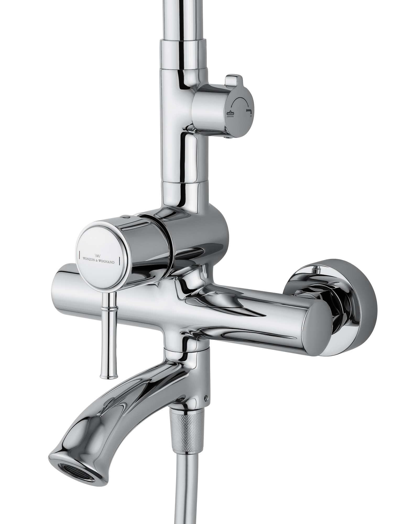 Душевая система WONZON & WOGHAND TOR, Хром (WW-88047073-CR) - Gidratop.ru изображение