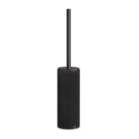 GESSI 316 ершик напольный, цвет: brushed black metal pvd - Gidratop.ru изображение