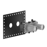 GESSI Anello/Ingranaggio встраиваемая часть настенного смесителя для раковины, цвет Steel Brushed (Последние 2шт продаем с внешками с нашего склада!) - Gidratop.ru изображение