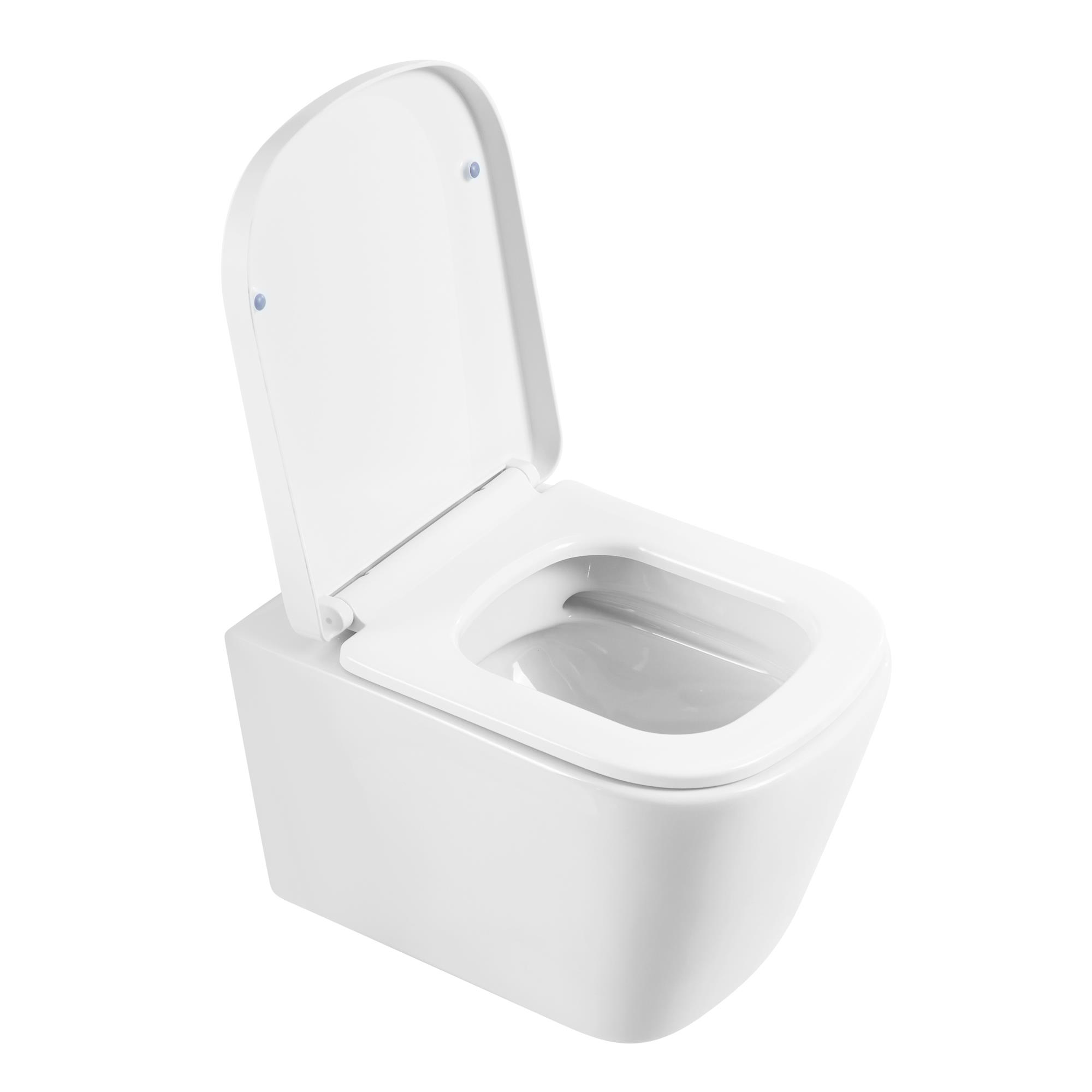 Унитаз подвесной безободковый BelBagno ALBANO BB120CHR/BB120SC - Gidratop.ru изображение