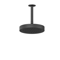GESSI INCISO потолочная верхний душ шарнирная на 1/2,Oslash;218 мм, цвет: Black XL - Gidratop.ru изображение