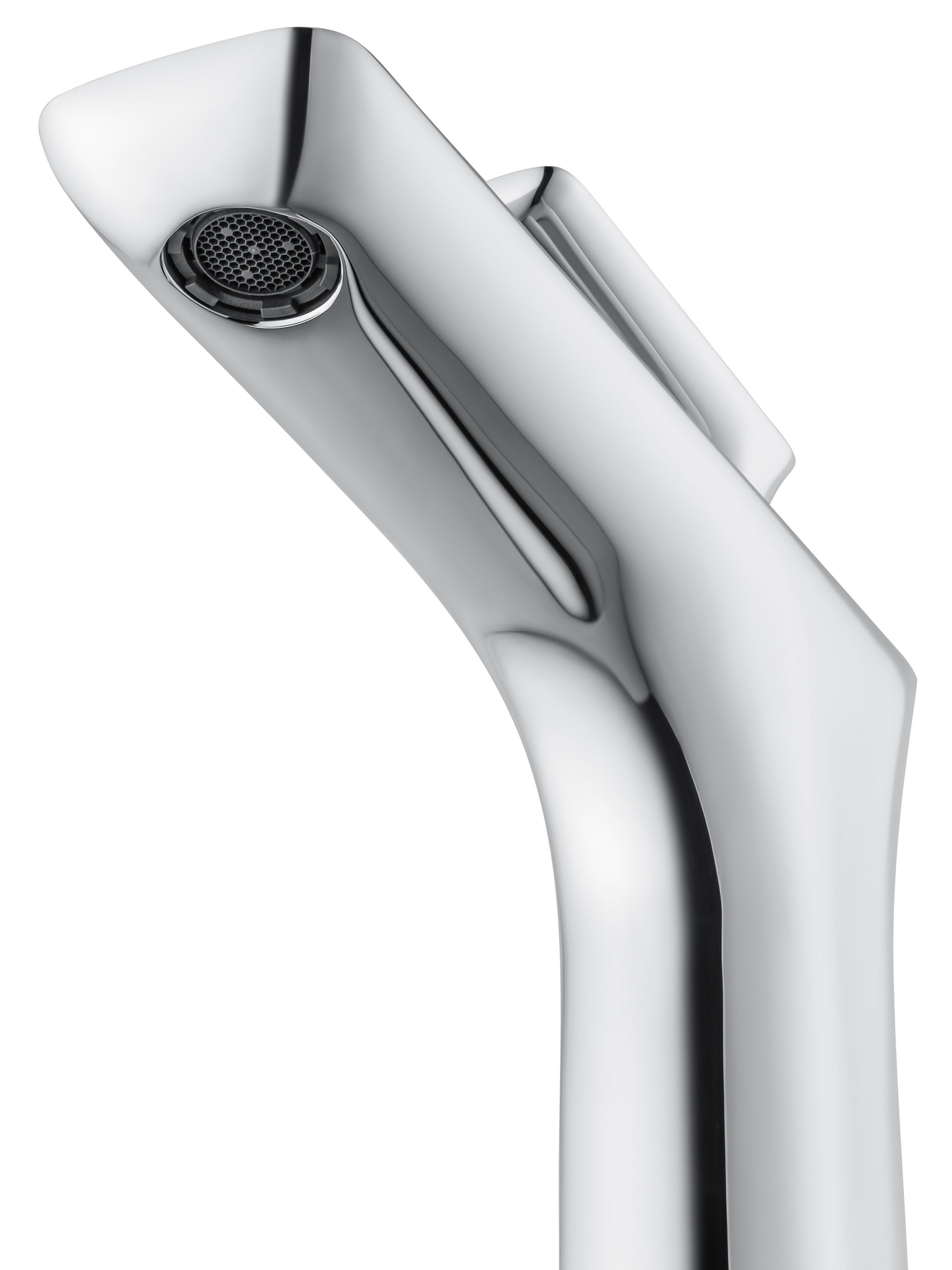 Смеситель для раковины высокий WONZON & WOGHAND SHARK, Хром (WW-481102-CR) - Gidratop.ru изображение