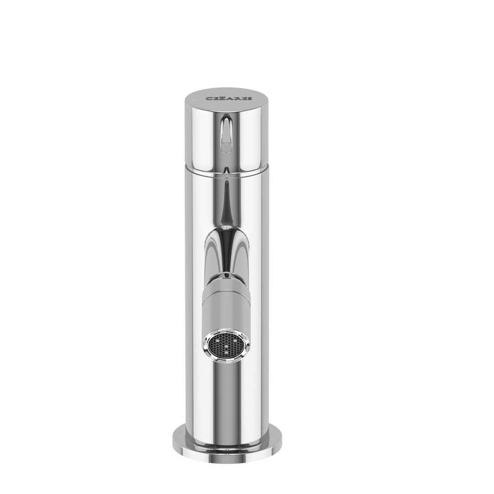 LEAF-BSM-L-01-W0 Смеситель для биде однорычажный, без донного клапана, исполнение Хром - Gidratop.ru изображение