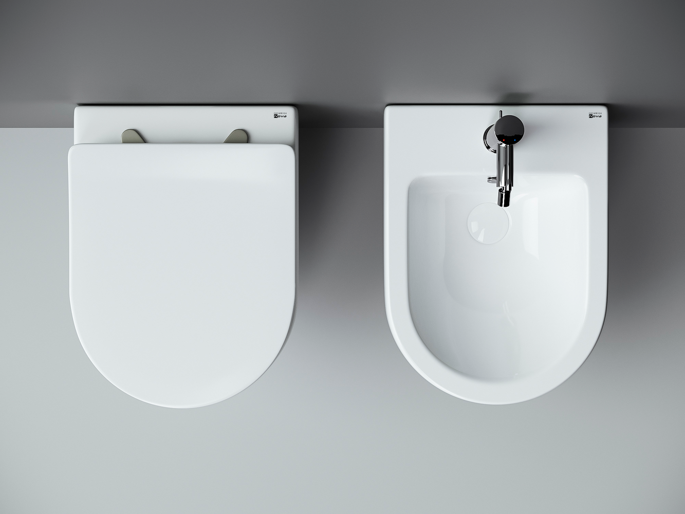 Подвесной унитаз Metropol Rimless белый - Gidratop.ru изображение