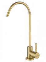 Смеситель для фильтрованной воды WONZON & WOGHAND, Брашированное золото (WW-AE4587-BG)