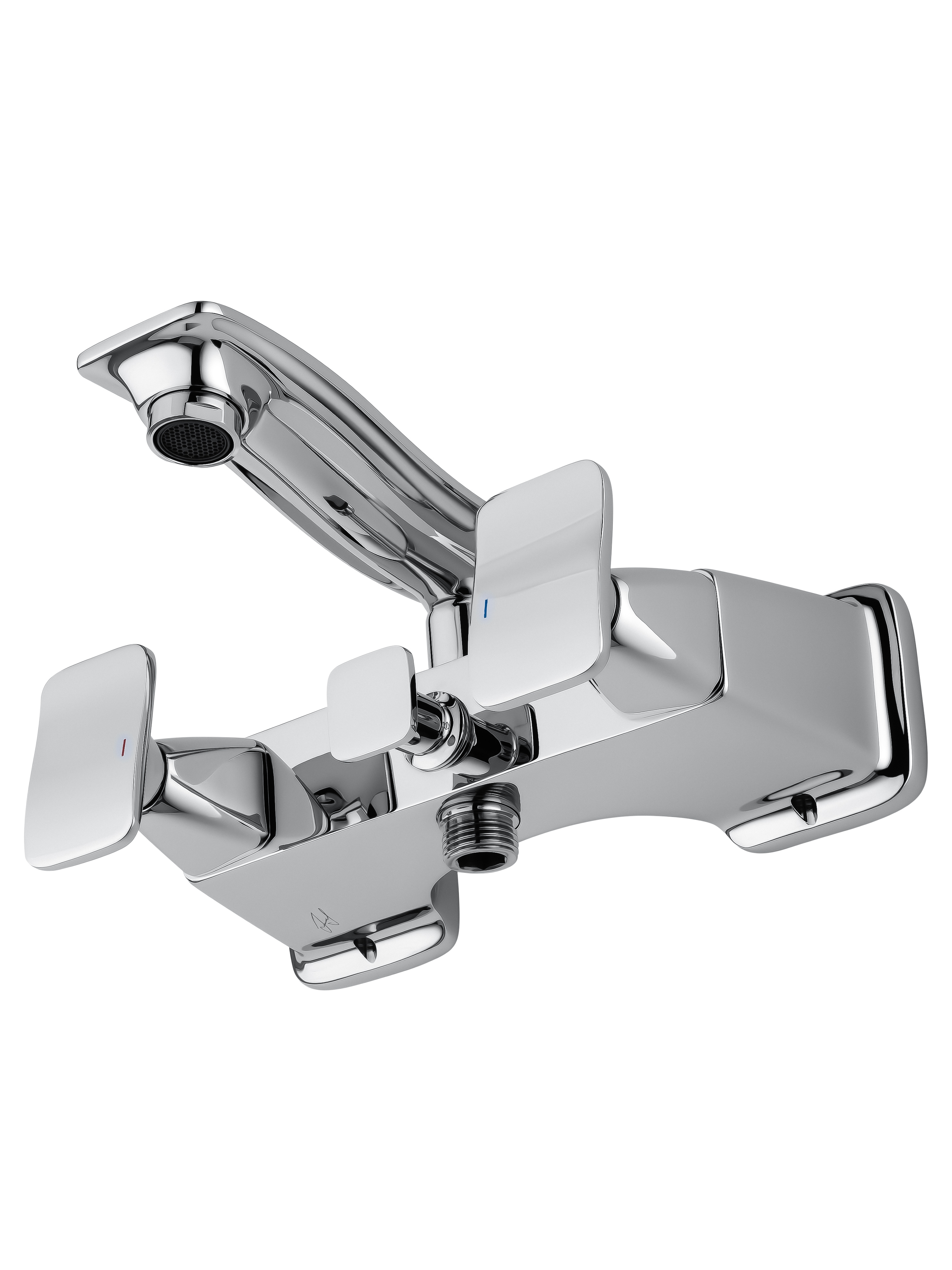 Смеситель для ванны WONZON & WOGHAND SHAKESPEARE, Хром (WW-653101-CR) - Gidratop.ru изображение