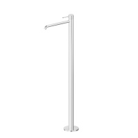 Newform XT Смеситель для раковины напольный, излив 280мм, наружная часть, (для 27819) цвет: хром - Gidratop.ru изображение