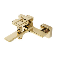 LUCE Смеситель для ванны и душа, золото LUC-VAS-ORO - Gidratop.ru изображение