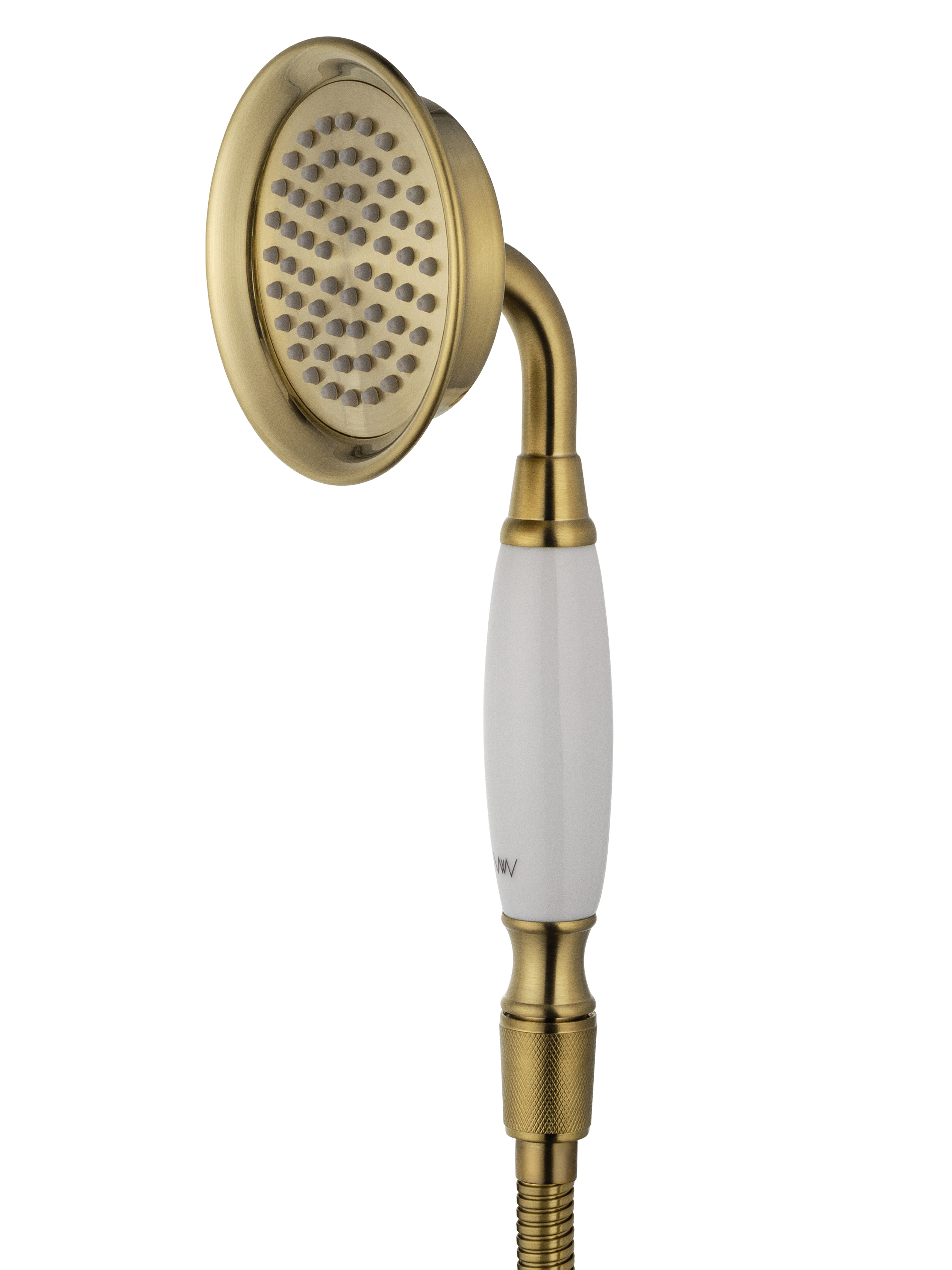 Смеситель для ванны напольного монтажа WONZON & WOGHAND RETRO, Брашированное золото (WW-88649020-BG) - Gidratop.ru изображение