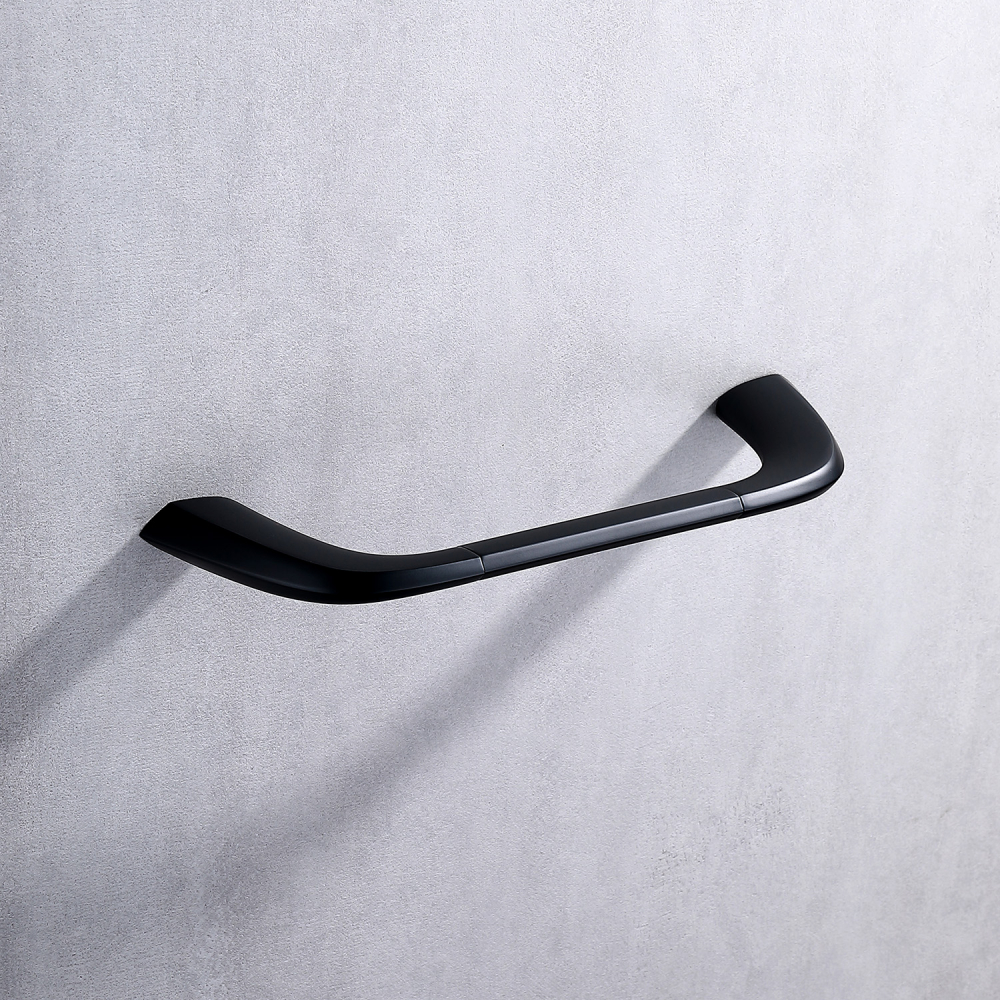 Полотенцедержатель ABBER Nord AA1551B черный матовый - Gidratop.ru изображение